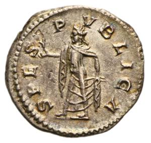 Diadumeniano 217-218 d.C - denario Ag. ... 