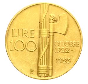 Vittorio Emanuele III - 100 lire 1922-1923 ... 