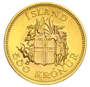 Islanda - 500 korone ... 