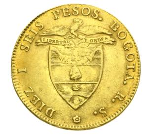 Colombia - Nueva Granada - 16 pesos 1846 Av. ... 