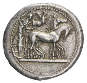 Siracusa - tetradracmo 480-475 a.C. ag. ... 