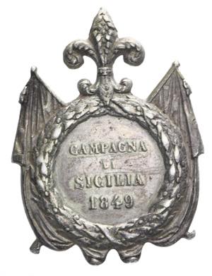 Ferdinando II - medaglia 1849 Ag. Medaglia ... 