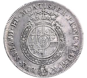 Carlo Emanuele III - scudo 1765 Ag. Scudo ... 
