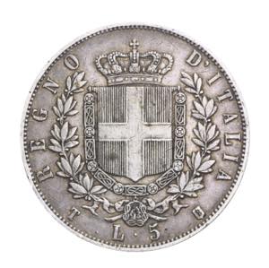 Vittorio  Emanuele II - 5 lire 1861 Torinoi ... 