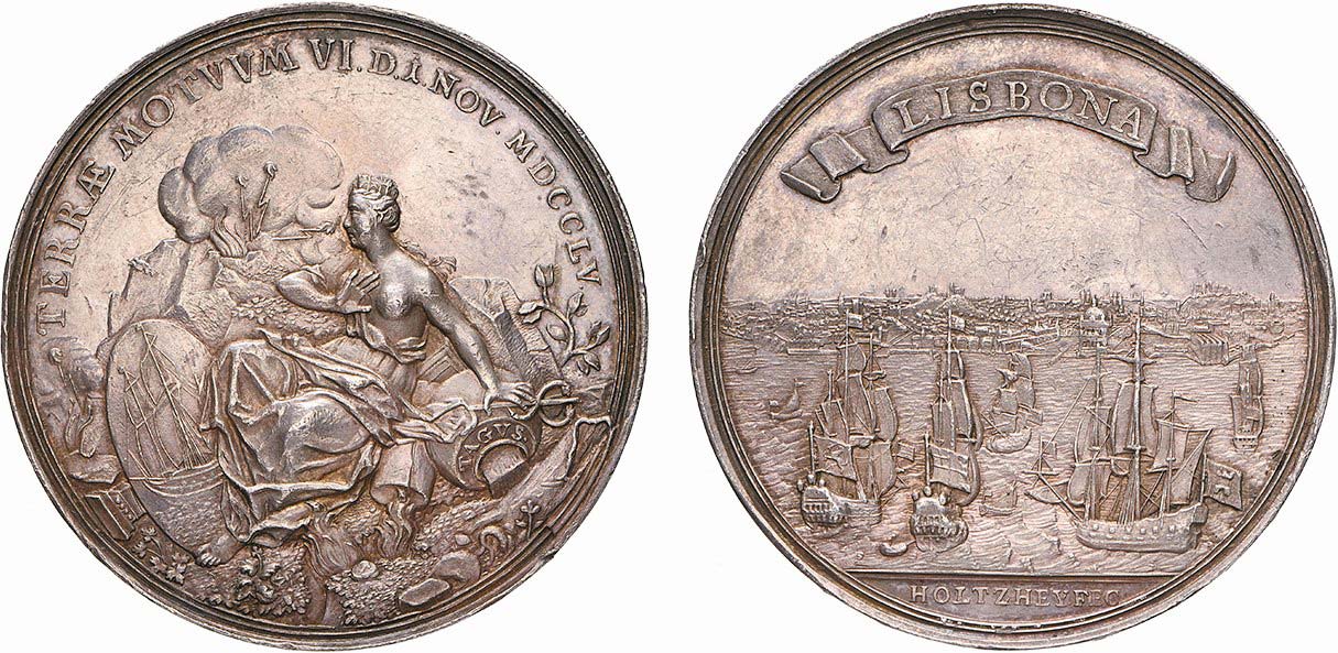 Medals - Silver - 1755 - Holtzhey.Fec - ... - Numisma Leilões ...