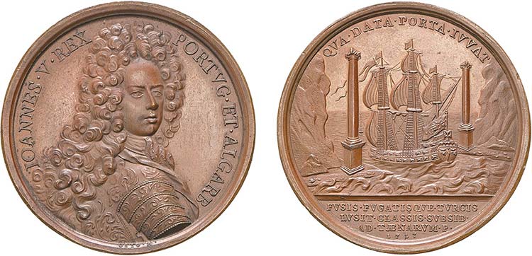 Medals - Copper - 1717 - Otto H - ... 