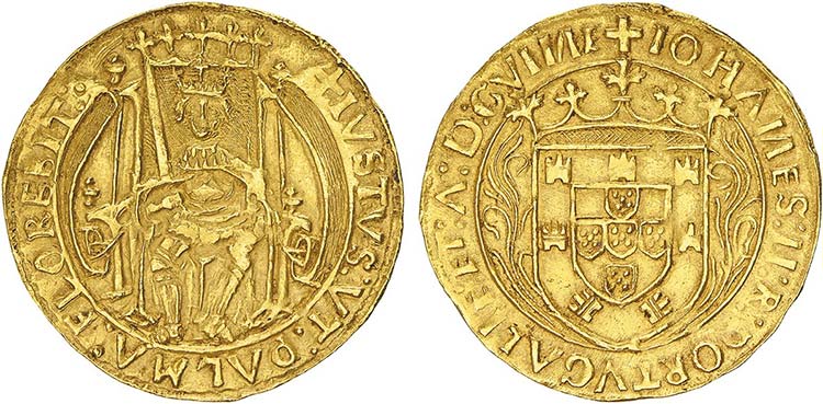 D. João II - Ouro - Justo, ... 