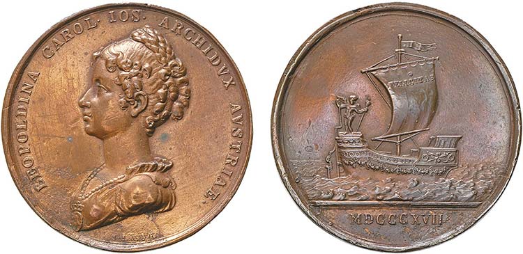 Medals - Copper - 1817 - J.Lang.F ... 