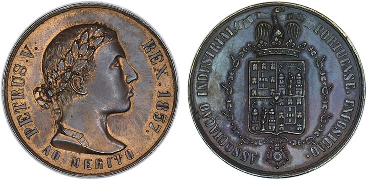 Medalhas - Cobre - 1867 - ... 