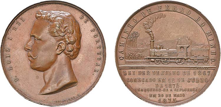 Medalhas - Cobre - 1875 - ... 