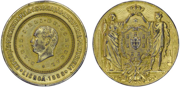 Medalhas - Prata Dourada - 1888 - ... 