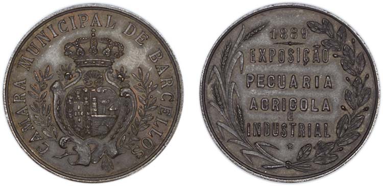 Medalhas - Cobre - 1889 - ... 