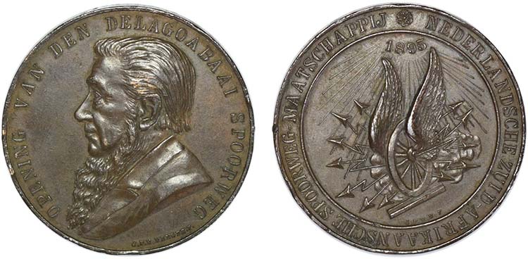 Medalhas - Cobre - 1895 - J. P. M. ... 