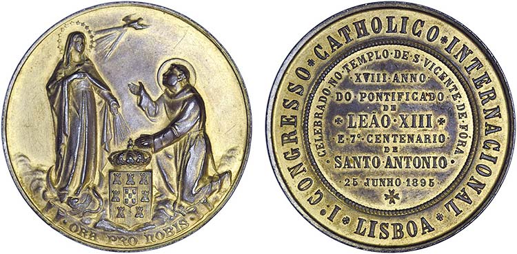 Medals - Copper - 1895 - J. Baetes ... 