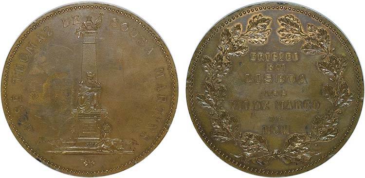 Medalhas - Cobre - 1900 - José ... 