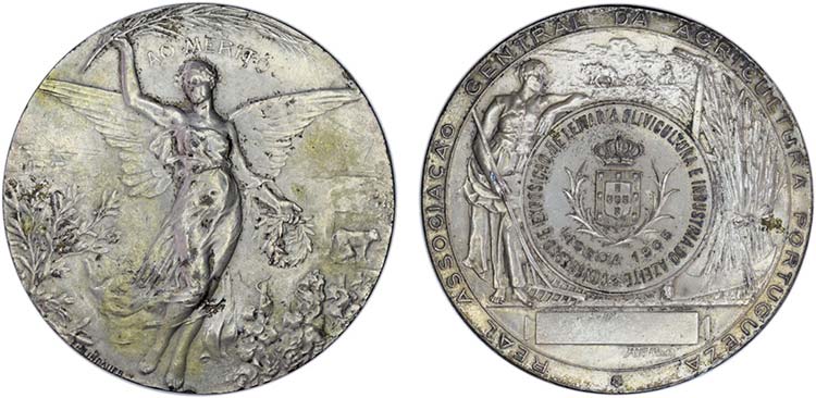 Medalhas - Prata - 1905 - Lindanen ... 