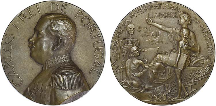 Medalhas - Bronze - 1906 - Tony ... 