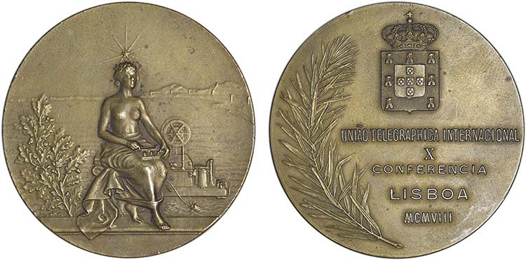 Medals - Bronze - 1908 - Frederico ... 
