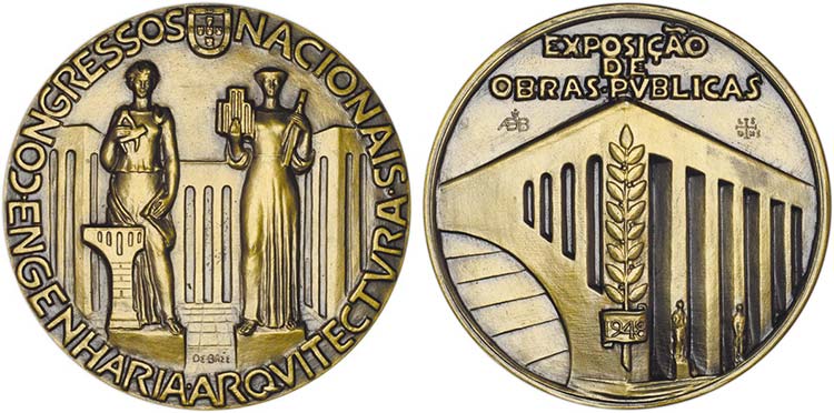 Medalhas - Bronze - 1948 - Álvaro ... 