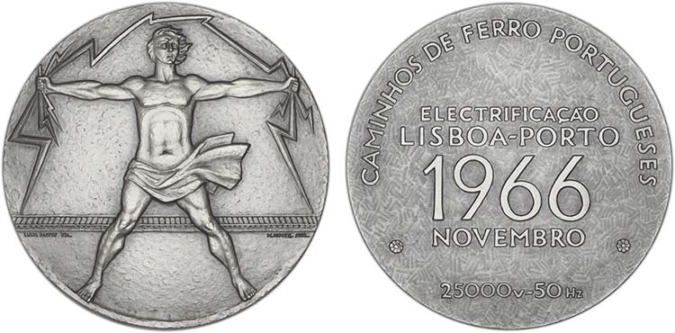 Medalhas - Prata - 1966 - Caminhos ... 