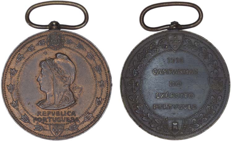 Medalha das Campanhas do Exército ... 