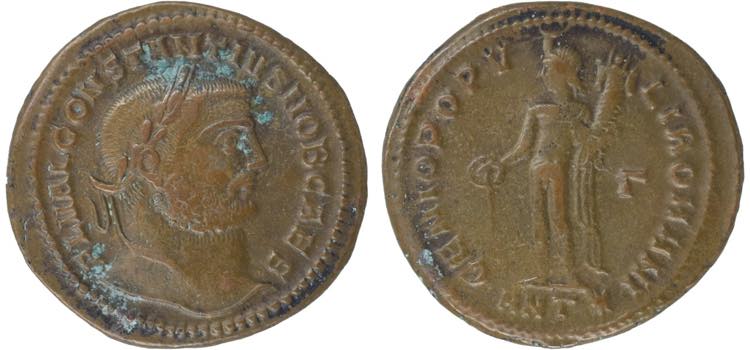 Romanas - Constâncio I (293-305) ... 