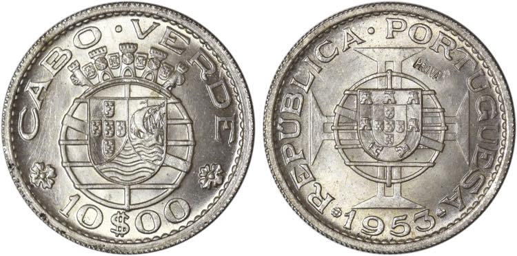 Cabo Verde - República - 10$00 ... 