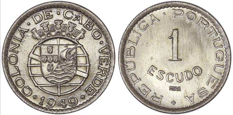 Cabo Verde - República - 1$00 ... 