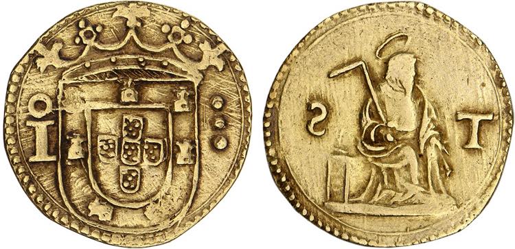 Índia - D. João III - Ouro - ... 