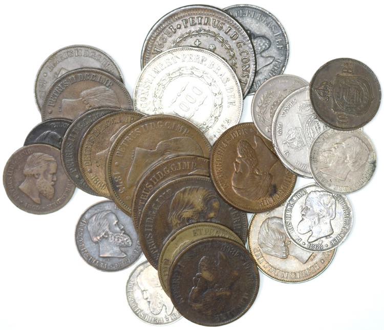 Brazil - Lote (26 moedas) - 20 ... 