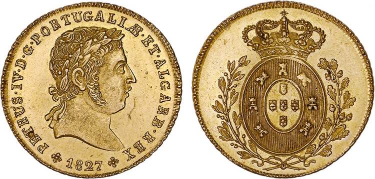 Portugal - D. Pedro IV (1826-1828) ... 
