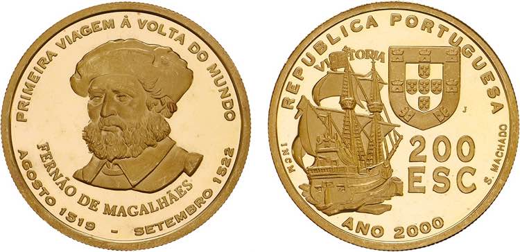 Portugal - Republic - Gold - 200 ... 
