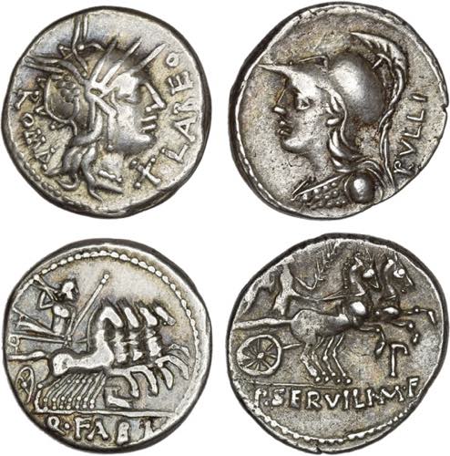 Roman - Republic - Lot (2 coins) - ... 