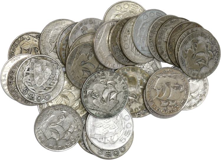 República - Lote (251 moedas) - ... 