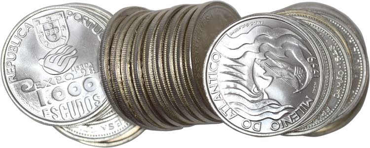 República - Lote (89 moedas) - ... 