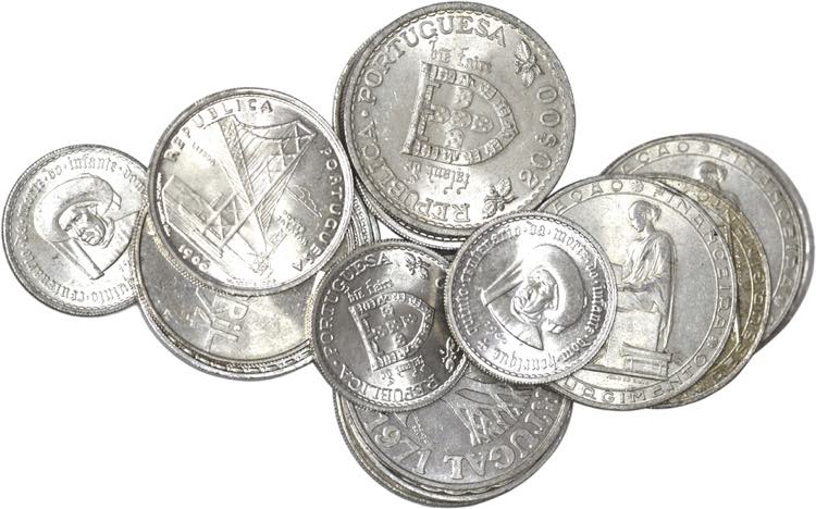República - Lote (34 moedas) - ... 