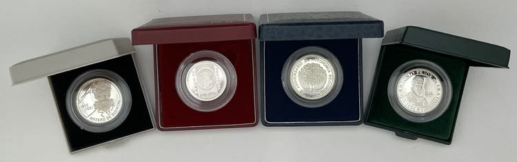 República - Prata - 4 moedas - ... 