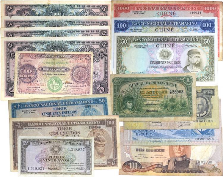Paper Money - Lot (15 banknotes) - ... 
