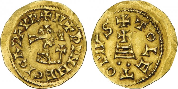 Visigoth - Egica (687-702) - Gold ... 
