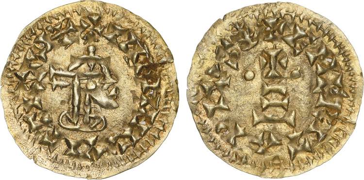 Visigoth - Witiza (700-710) - Gold ... 