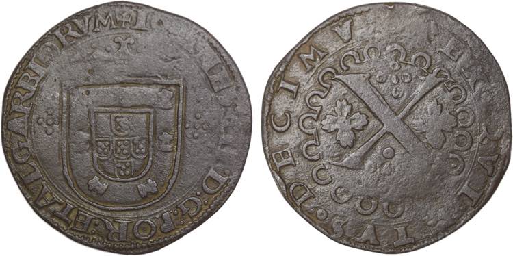 D. João III - X Reais; G.15.11; ... 