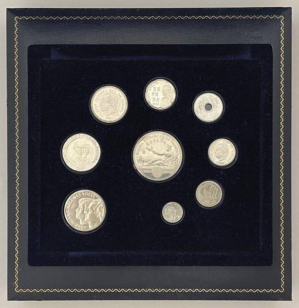 Spain - Silver - 9 coins - Real ... 