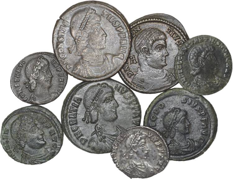 Roman - Empire - Lot (8 coins) - ... 