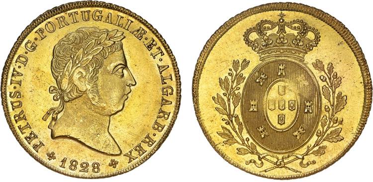 Portugal - D. Pedro IV (1826-1828) ... 