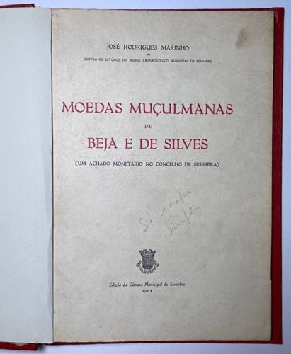 Books - Marinho, José Rodrigues - ... 