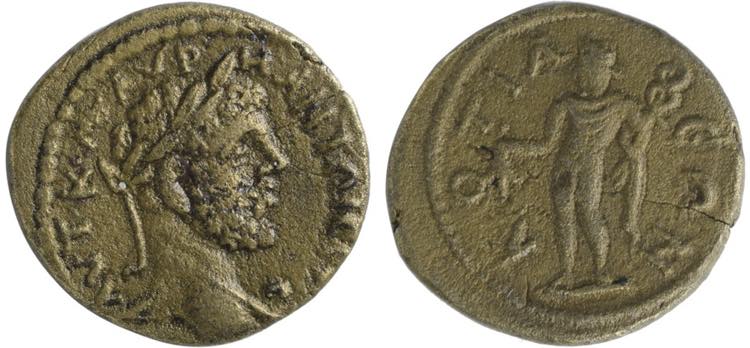 Roman - Caracalla (198-217) - AE; ... 