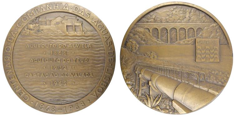 Medals - Bronze 1968 Centenário ... 