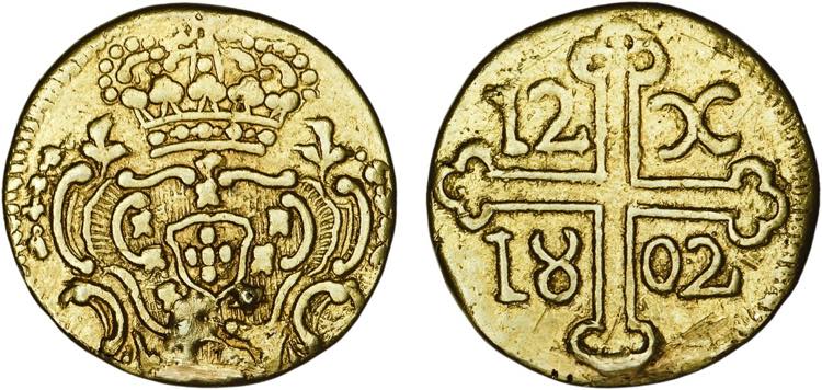 India - Maria I (1786-1799) - Gold ... 