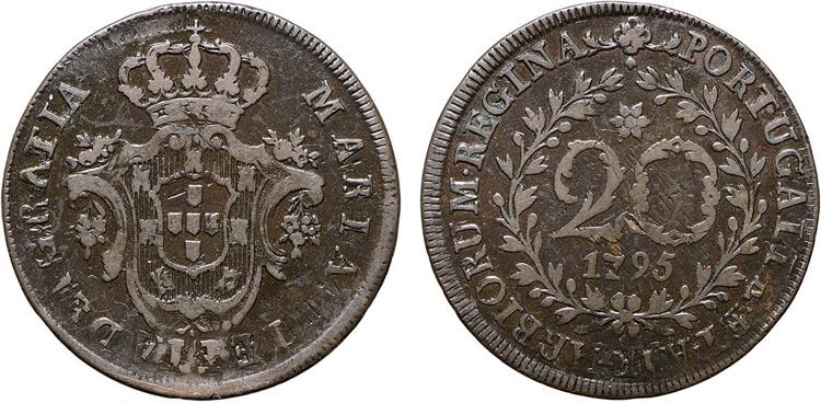 Azores - Maria I (1786-1799) - 20 ... 