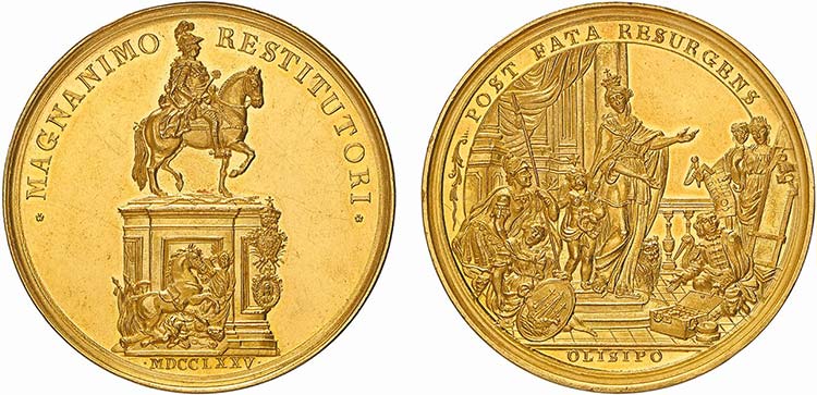 Medals - Gold - 1775 - José ... 